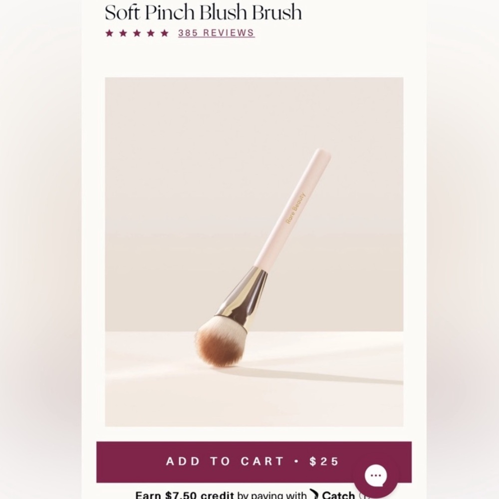 rare beauty soft pinch blush brush